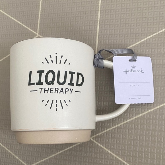 Hallmark Other - 2 for $10 or 3 for $12- Hallmark Cream and Tan Liquid Therapy Mug